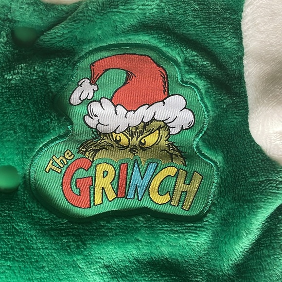 The Grinch Christmas Holiday Sweater Jacket 3T toddler boy/girl NWT - Picture 2 of 4